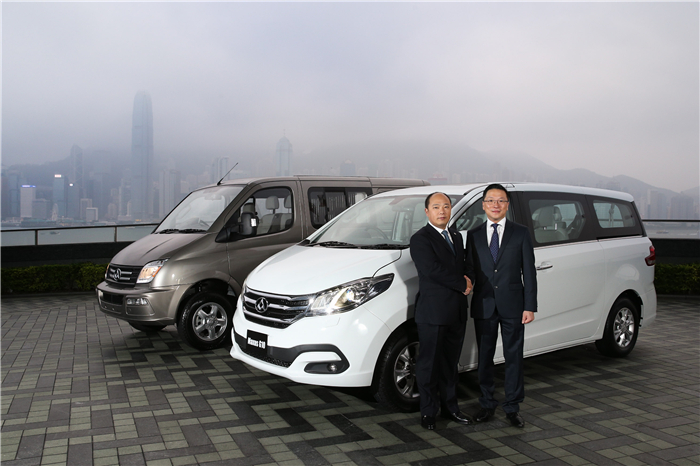 GA黄金甲大通在香港正式上市 带来宽体轻客V80和MPV G10多款产品